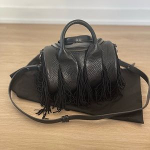 Alexander Wang Black Leather Rocco Bag